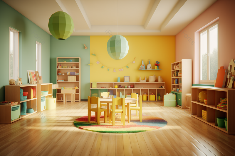 整洁的儿童保育中心,高清,摄影图,摄影图片,图片大全,摄影图免费下载